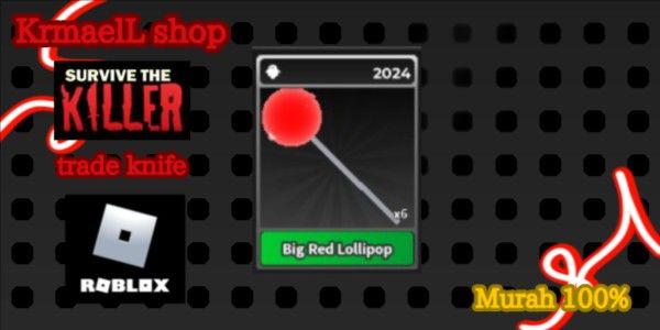 Big Red Lollipop