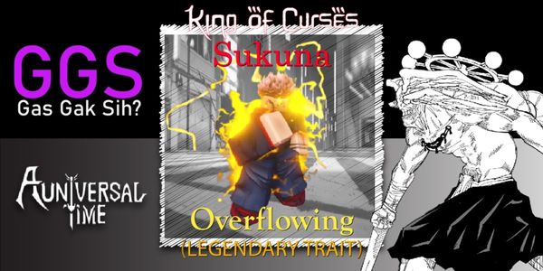 Legendary Trait Overflowing King of Curses (SUKUNA) | A Universal Time (AUT)