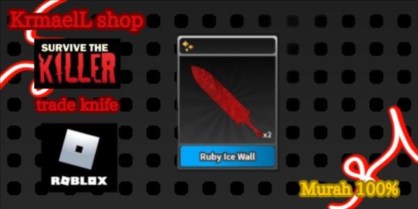 Ruby Ice Wall