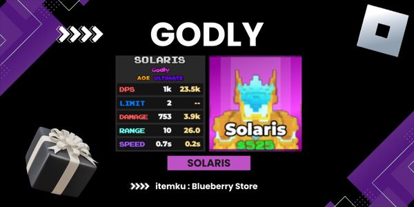 Pixel Tower Defense - Solaris (Godly)