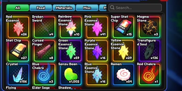 Buy Account Shiny Itadori/Itaduri Monarch Account Toji Solar Evo