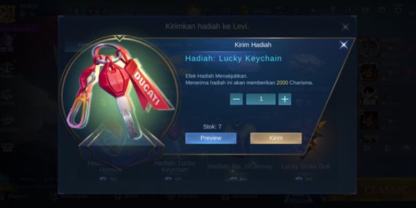 Lucky Keychain