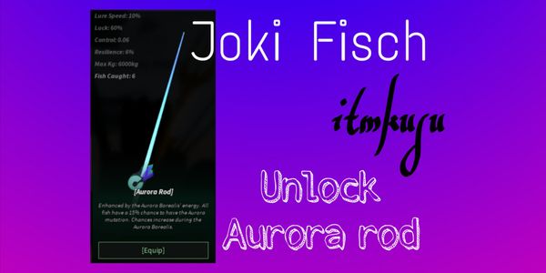 Aurora rod jockey - Fisch RBL