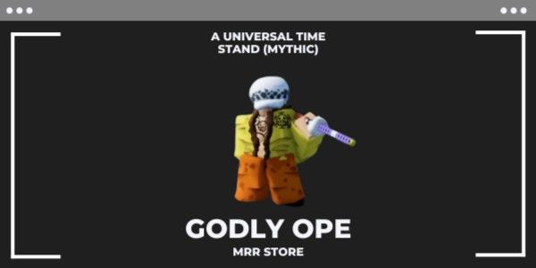 Godly Ope | A Universal Time (AUT)