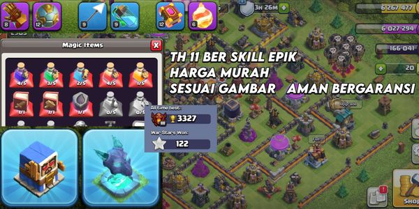 TH 11 WITH EPIC SKILLSã…¤GOOD LOOKINGã…¤AS THE PICTUREã…¤CHEAP, SAFE WITH GUARANTEE