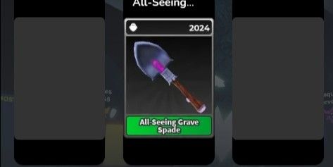 All Seeing Grave Spade