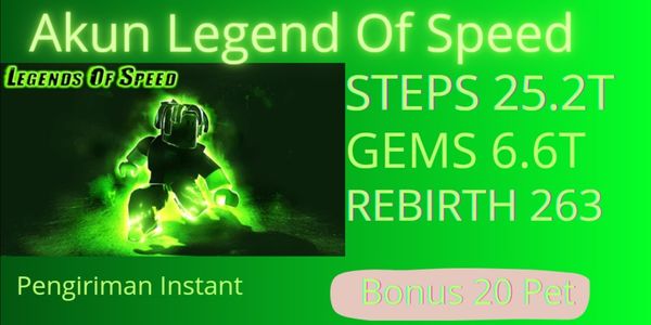 AKUN LEGEND OF SPEED GG#1