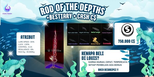 Rod of the depths + Bestiary + Money