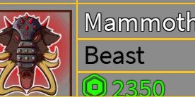 Mammoth (Permanent)