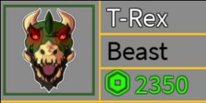 T-Rex (Permanent)