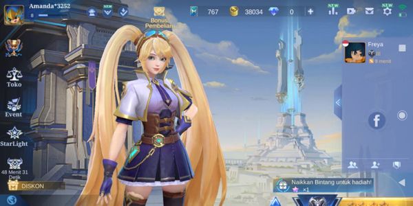 MLBB Account Ready to Rank