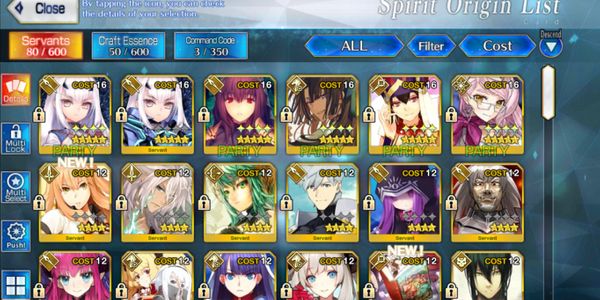[NA]Akun Fate Grand Order
