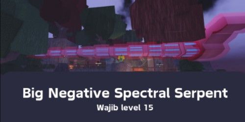 Big Negative Spectral Serpent - Fisch