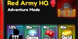 10x Enter Red Army HQ