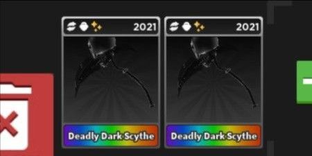 Deadly Dark Scythe