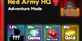 100x Enter Red Army HQ