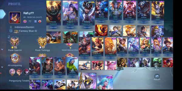 Mobile Legends Account MLBB Account #89