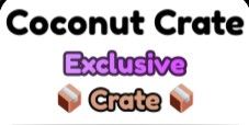 Signed Coconut Crate