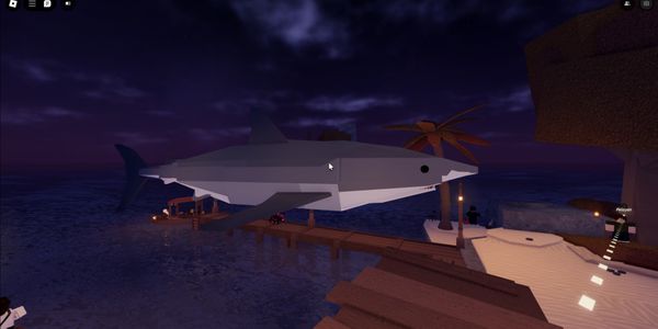 Giant Great White Shark (2618 KG)