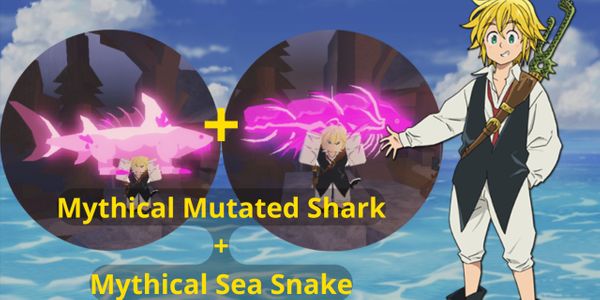 Mythical Mutated Shark + Mythical Sea Snake