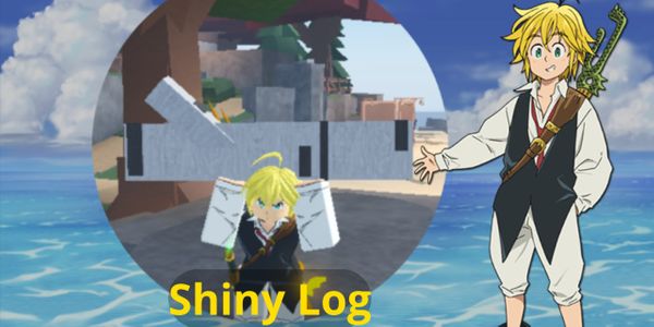 Shiny Log (Birch log from Minecraft)