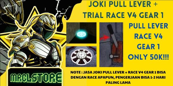 BLOX FRUIT | JOKI PULL LEVER + TRIAL RACE V4 GEAR 1