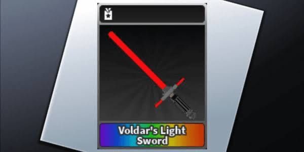 Voldar's Light Sword
