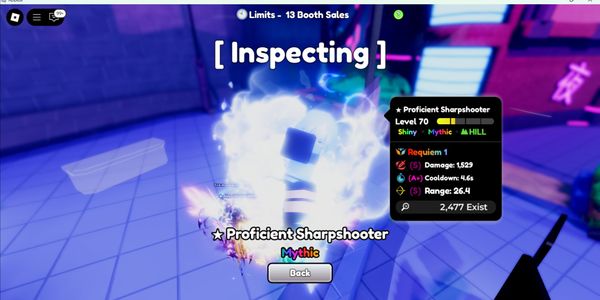 Proficient Sharpshooter