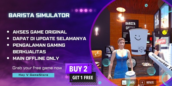 Barista Simulator | Steam Sharing | Steam Original | Update Selamanya