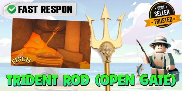 Open Gate/Door Trident Rod (Fisch)