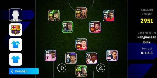 Akun gege messi blitz,neymar,dida double booster