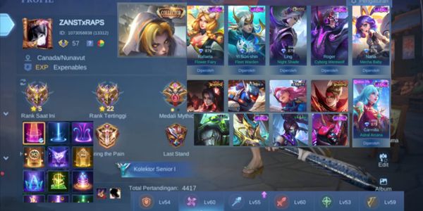 Buy Account Mobile Legends Account MLBB Account #94 Mobile Legends ...