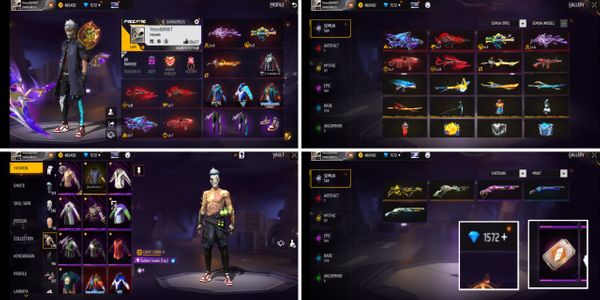 AKUN FREE FIRE SULTAN OLD | EVO 6 | MAX 4 | SG2 5 RASA | VAULT 590++
