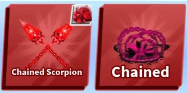 Chained Scorpion with Finisher Set.