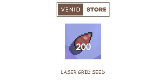 Laser Grid Seeds (200 Seeds)