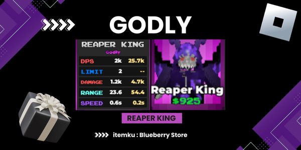 Pixel Tower Defense - Reaper King (Godly)