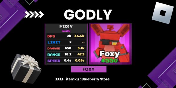 Pixel Tower Defense - Foxy (Godly)