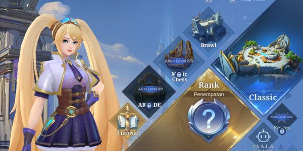 ML account lv 8 Ready to Rank
