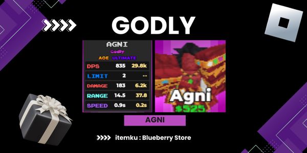 Pixel Tower Defense - Agni (Godly)