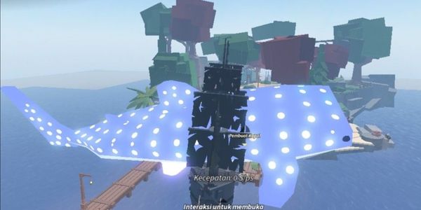 Sparkling Shiny Giant Whale Shark (20K+)