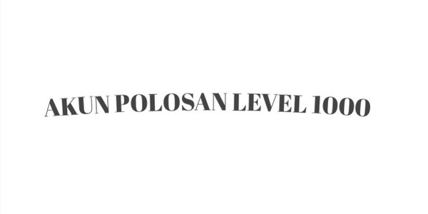 Level 1000 plain account