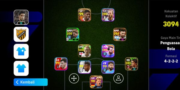 Akun Efootbal Murah dan Banyak Pemain Langka Fullpack MU dan Arsenal x POTW GG