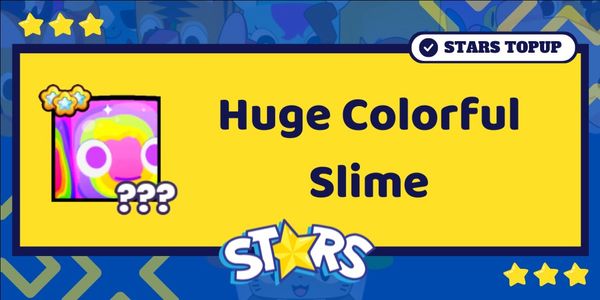 Huge Colorful Slime