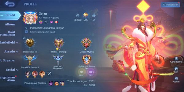 MANY GG HERO & SKIN ACCOUNTS
