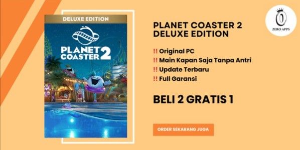 Planet Coaster 2 Deluxe Edition Original Game PC