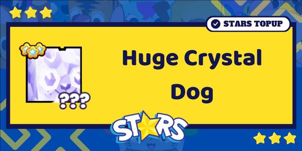 Huge Crystal Dog