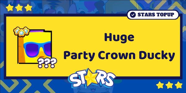 Huge Party Crown Ducky