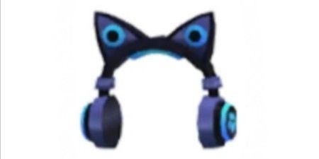 Blue Cat Ear Headphone - Adopt Me