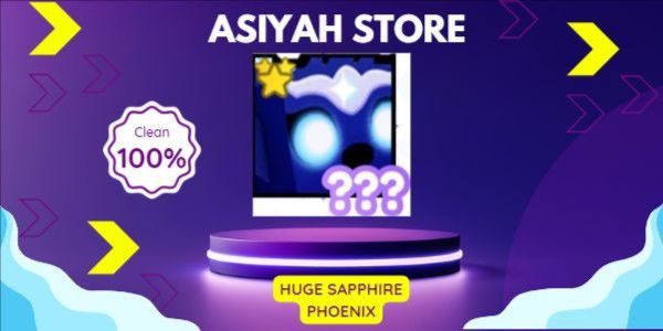 Huge Sapphire Phoenix