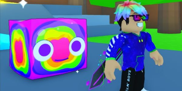 HUGE RAINBOW SLIME TRANSFERED
